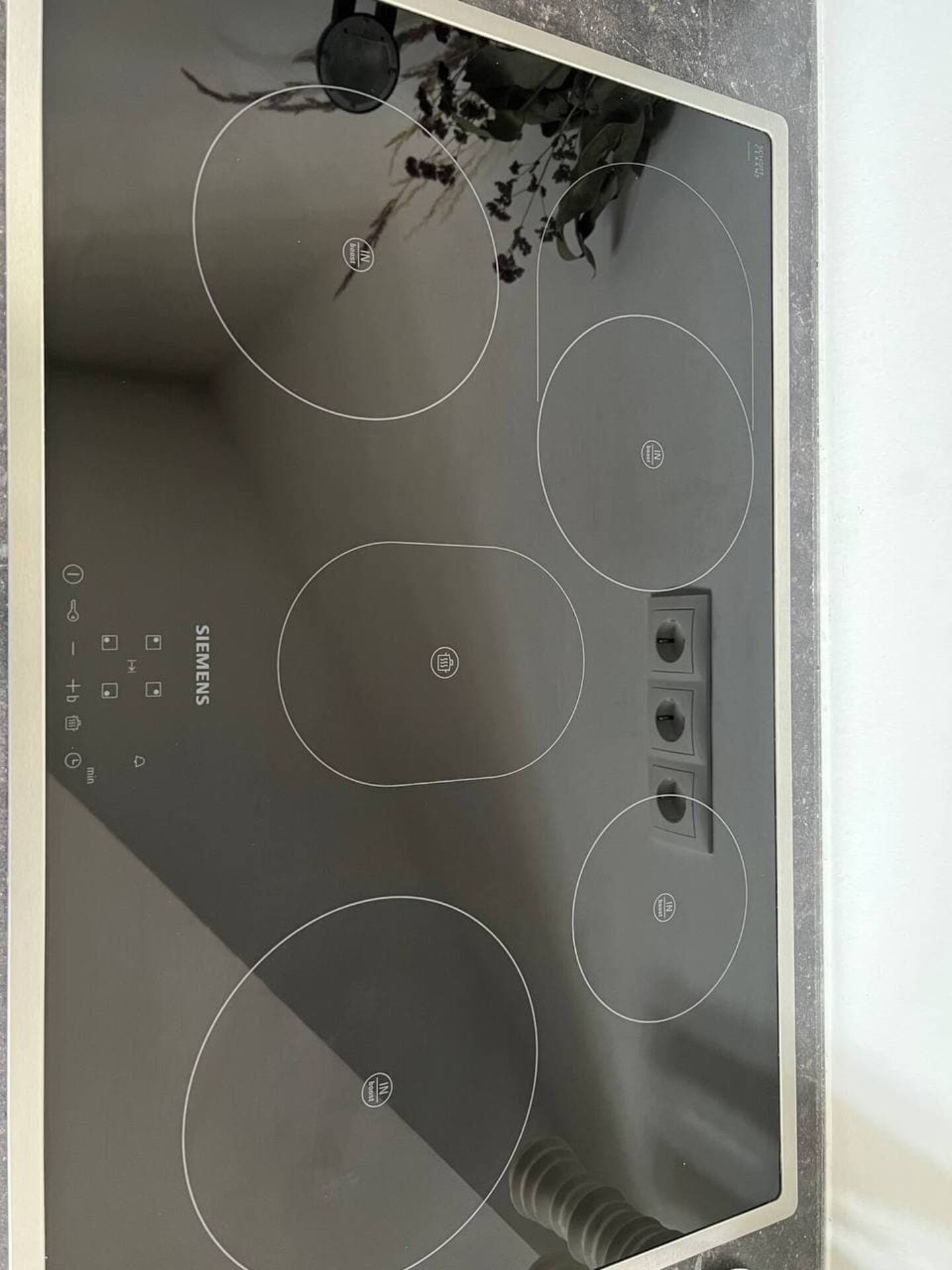 Küche - Details/Ausstattung: Auf dem großzügigen Induktionskochfeld kann man die ganze Familie bekochen. Vorsicht, schnell heiß!