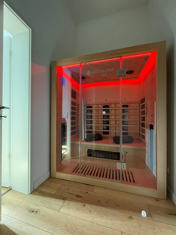Indoor-Infrarot-Sauna für 2-3 Personen geeignet