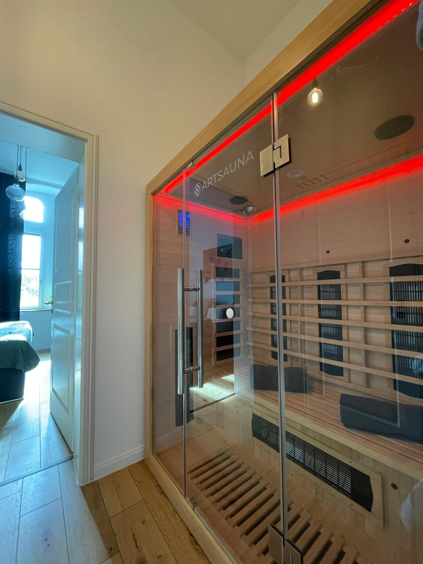 Indoor-Infrarot-Sauna für 2-3 Personen geeignet